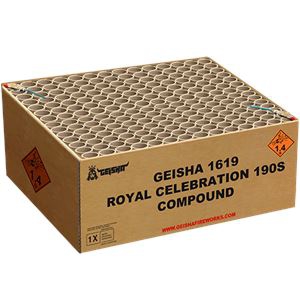 Royal Celebration - 190 Schuss Verbundfeuerwerk