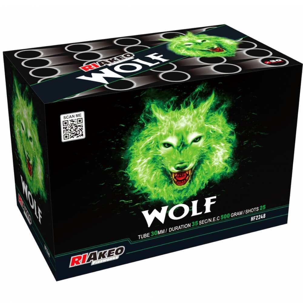 Wolf - 25 Schuss Fächerbatterie - Jetzt in 1.4G!