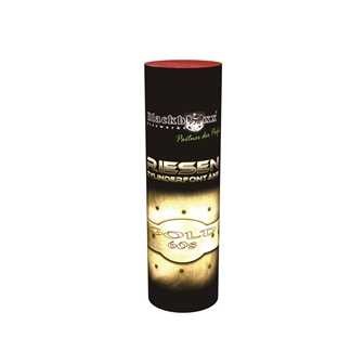 Riesen-Zylinderfontäne gold 60s