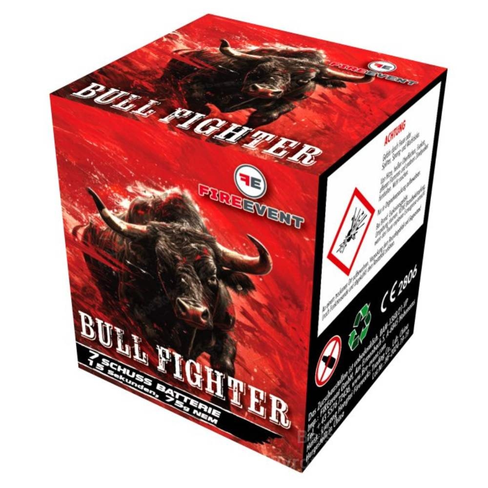 Bull Fighter - 7 Schuss Feuerwerksbatterie