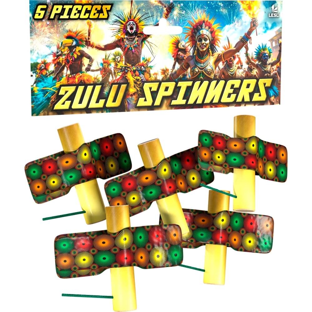 Zulu Spinners - 5 Vögel