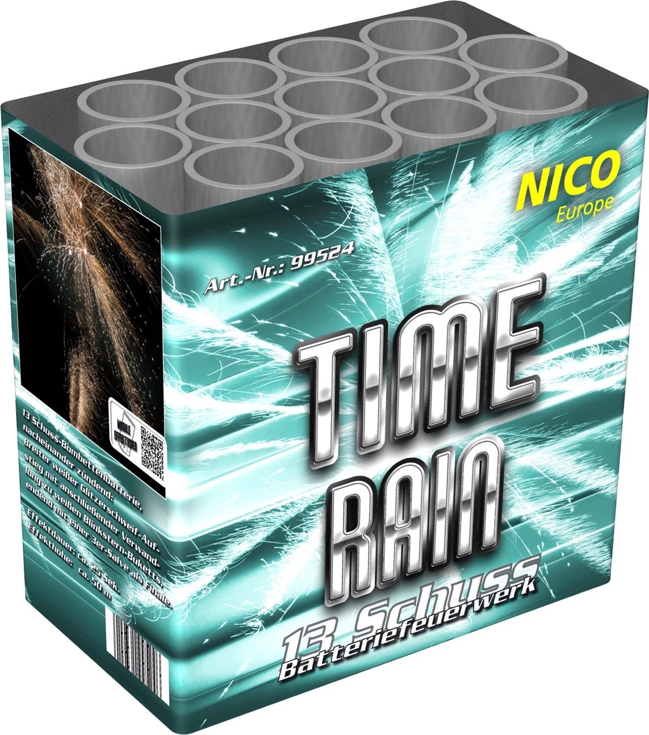 Time Rain 13 Schuss Batterie