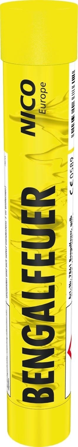Bengalfeuer gelb - KAT F1 Bengalfeuer gelb - KAT F1