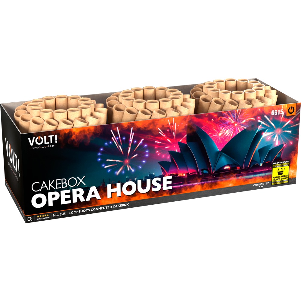 Opera House - 87 Schuss Verbundfeuerwerk