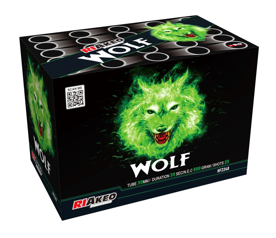 Wolf - 25 Schuss Riakeo Fächerbatterie - nur Abholung da 1.3G
