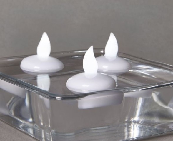 LED-Schwimmkerze (Pack=12)