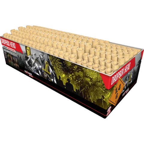 Dropbox Hero- Verbundfeuerwerk mit 150 Schuss Dropbox Hero- Verbundfeuerwerk mit 150 Schuss