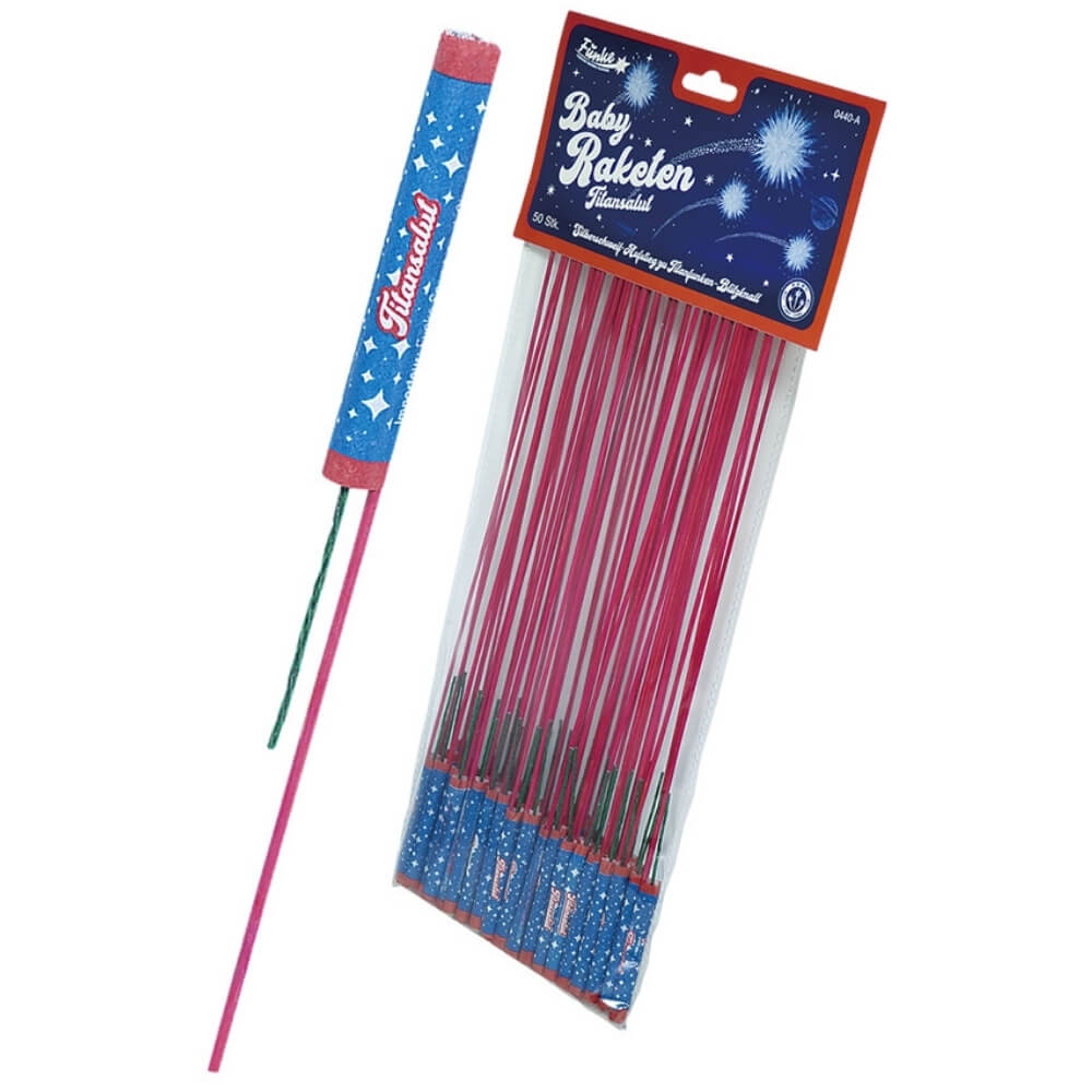 Baby-Raketen Titansalut 50er Beutel