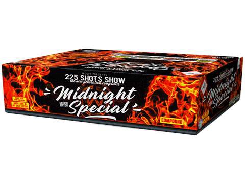 Midnight Special 225 Schuss Verbundfeuerwerk