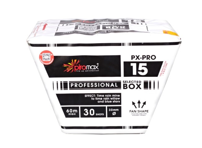 PX-PRO15 Fan Shape - 30 Schuss  KAT F3 -nur Abholung-