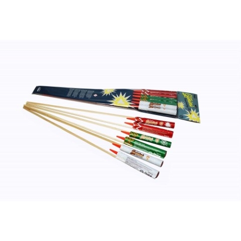 Super Gemini Raketensortiment 6er Beutel Super Gemini Raketensortiment 6er Beutel