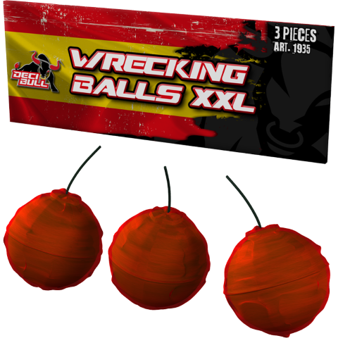 - Wrecking Balls  3er Päckchen