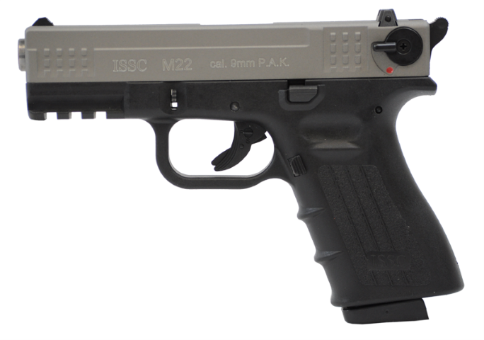 ISSC M22 9 mm PAK titan/bicolor
