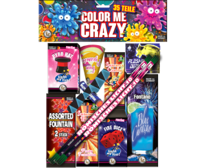 Color me Crazy - 35teiliges Leuchtsortiment