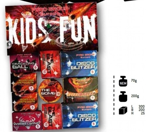 Kids Fun - F1 Jugendsortiment 154 teilig