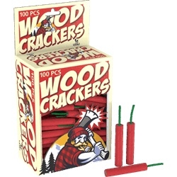 Wood Crackers - 100er Päckchen