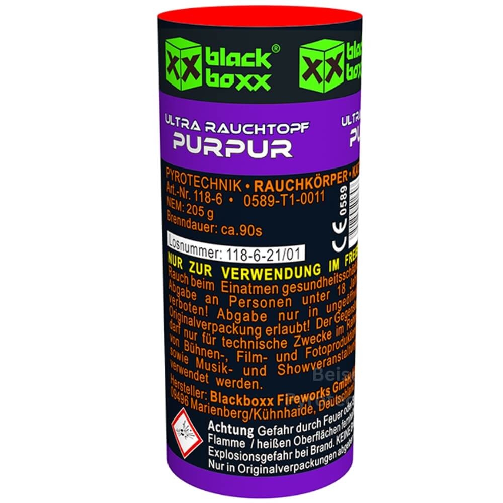 Ultra Rauchtopf purpur