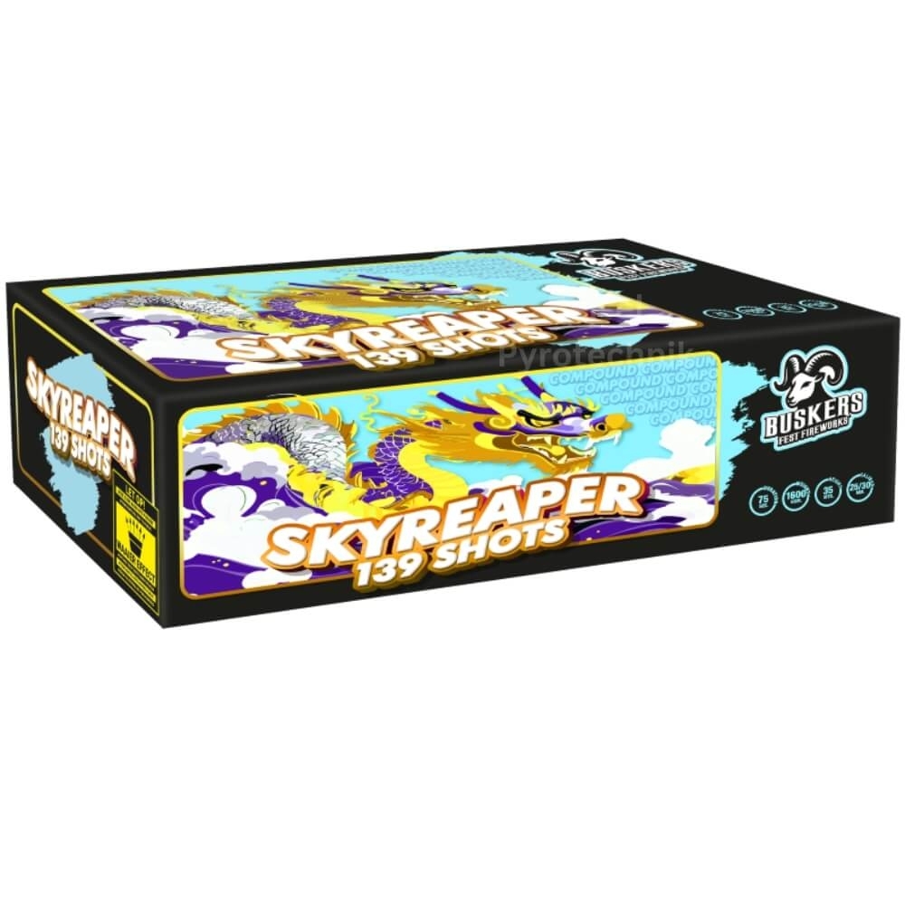 Skyreaper - 139 Schuss Verbundfeuerwerk