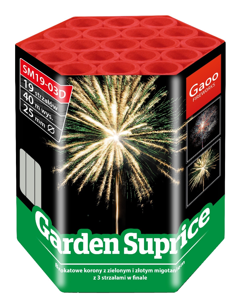 Garden Surprise 19 Schuss Batterie