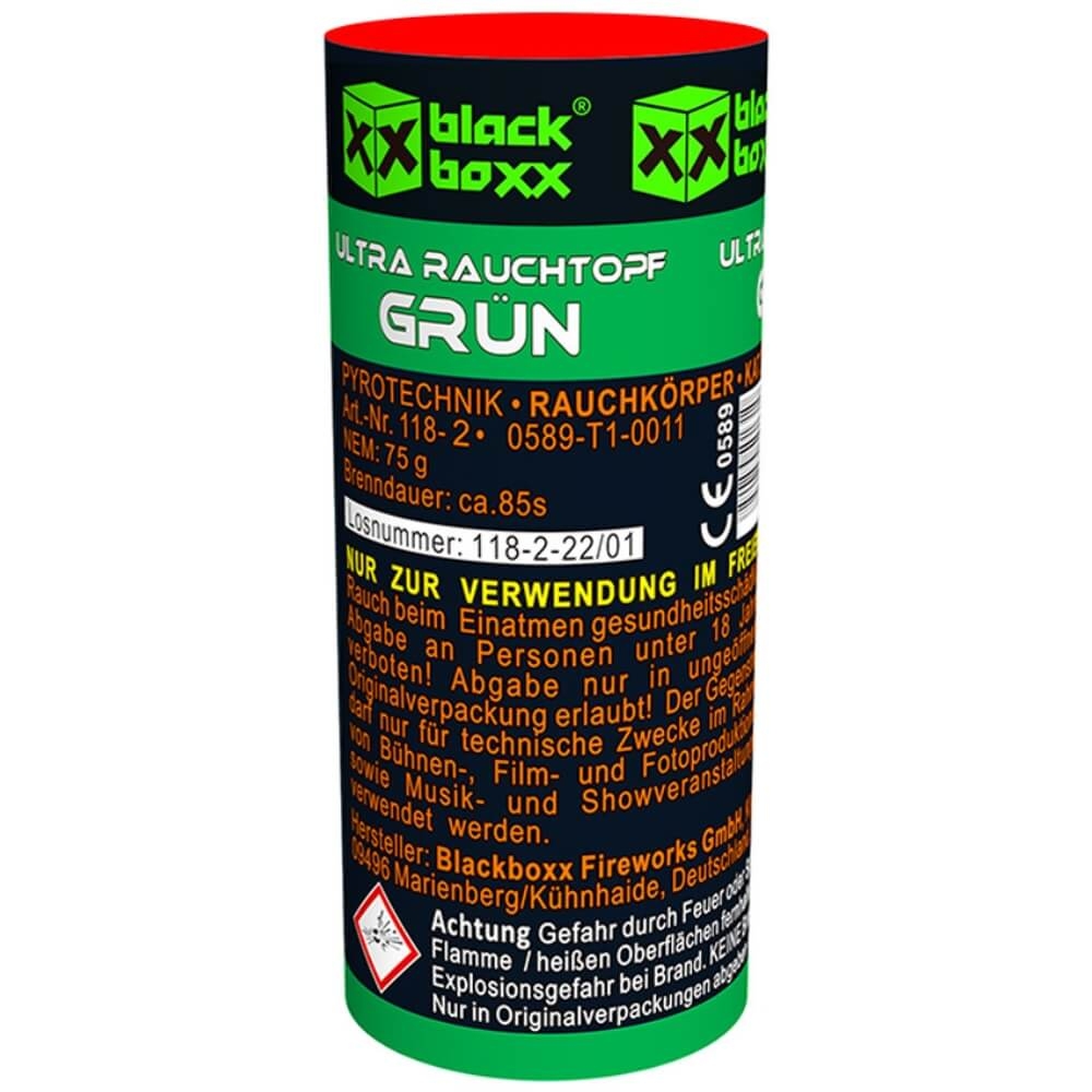 Ultra Rauchtopf grün