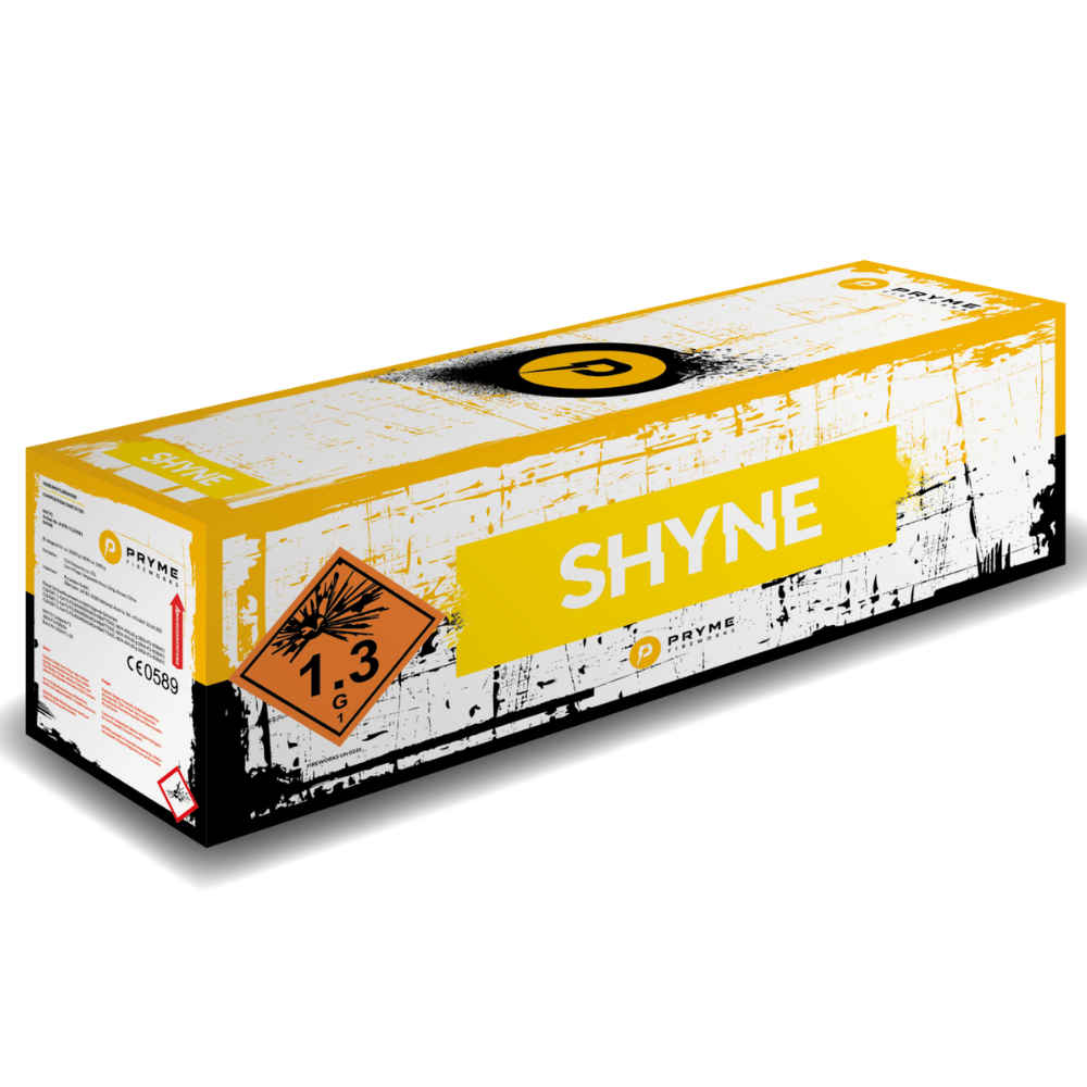 Pryme Shyne - 78 Schuss Verbundfeuerwerk Pryme Shyne - 78 Schuss Verbundfeuerwerk