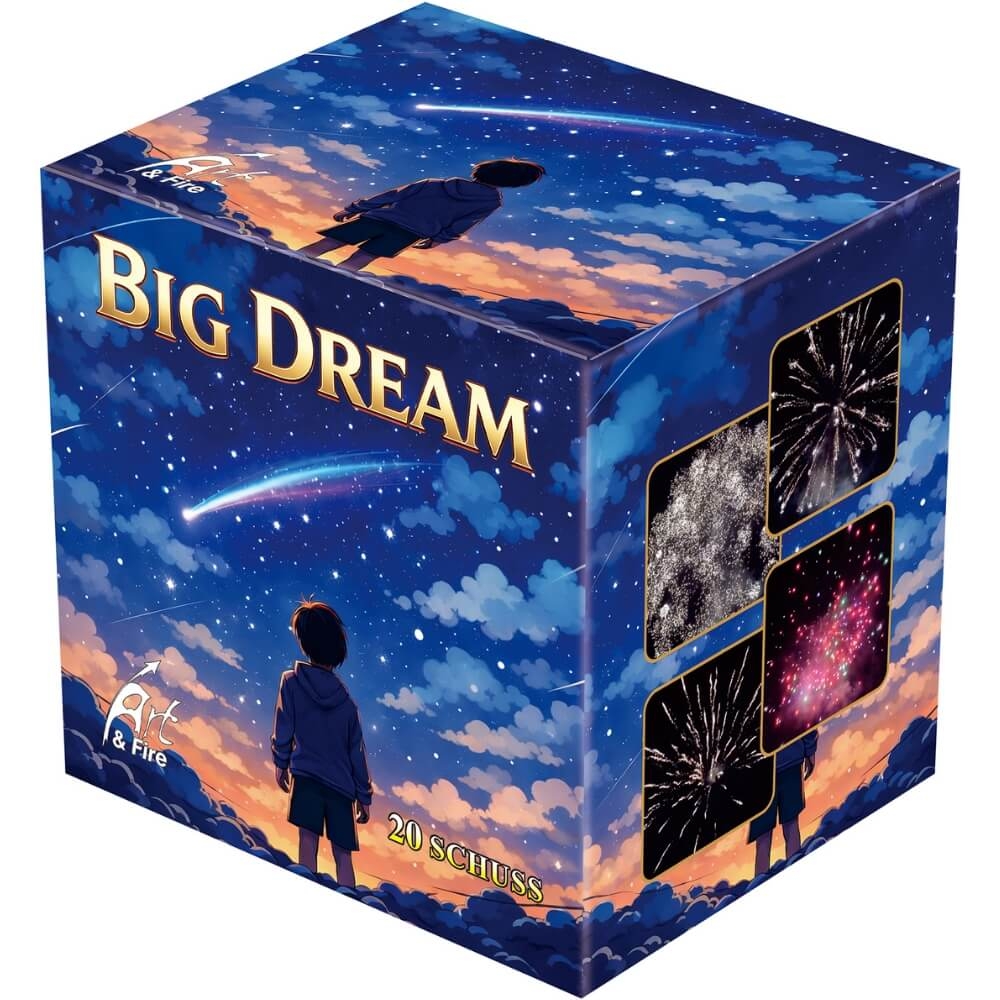 BIG DREAM - 20 Schuss Feuerwerksbatterie