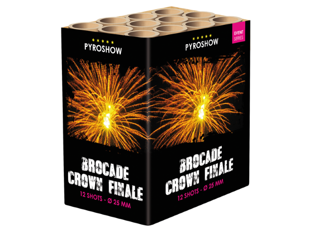 Brocade Crown Finale - 12 Schuss One Shot Batterie - nur Abholung da 1.3G
