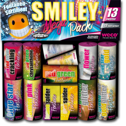 Smiley Mega Pack -  Jugendfontänen-Sortiment KAT F1