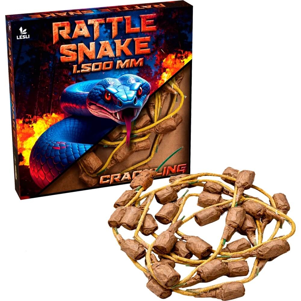 Rattlesnake 1,5m - Cracklingkette