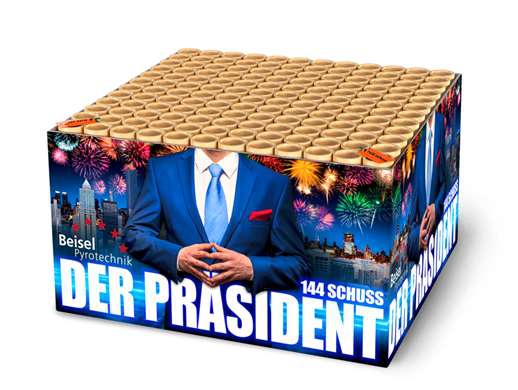 Der Präsident (=Prezident Piro) - Verbundfeuerwerk 4x36 Schuss