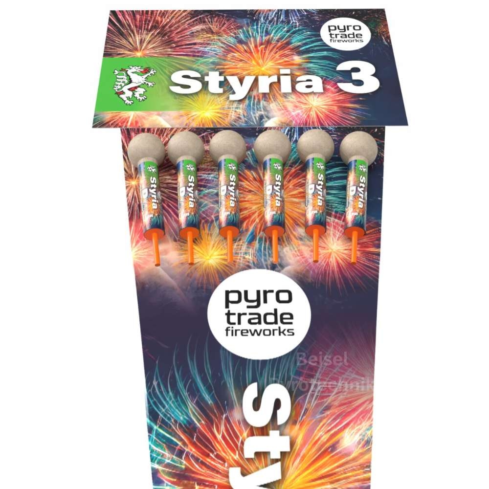 Styria 3 -  6er Raketensortiment