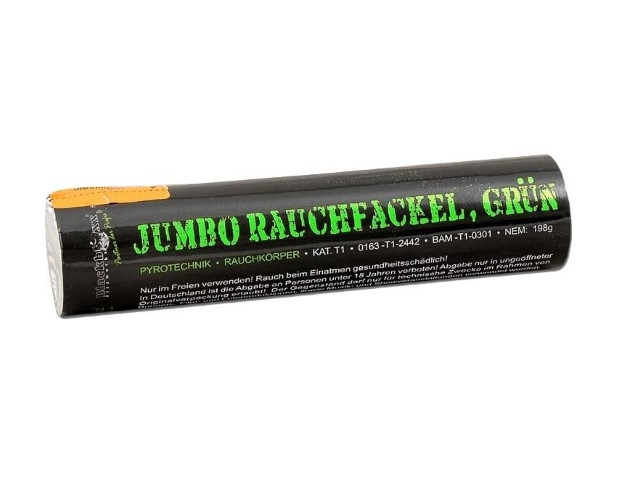 Jumbo Rauchfackel grün Jumbo Rauchfackel grün