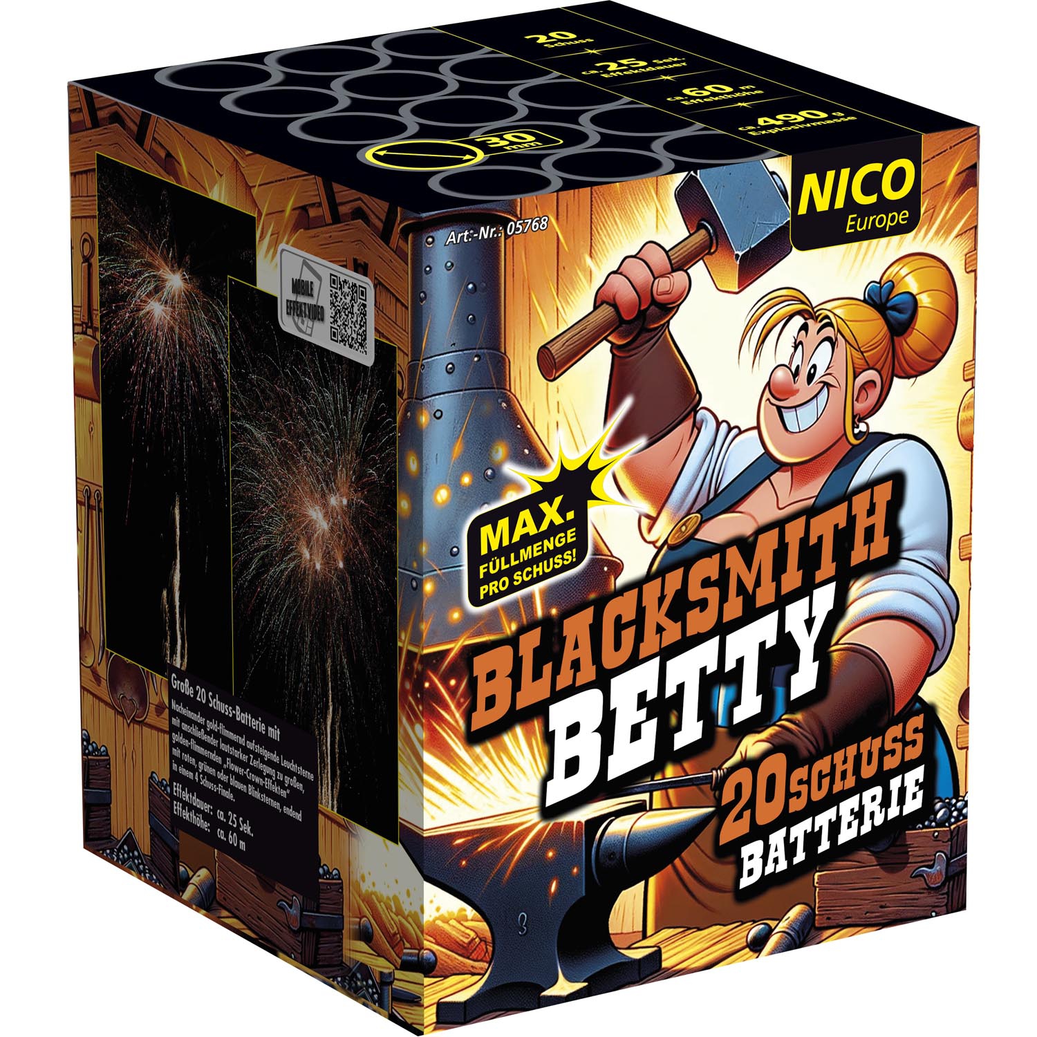 Blacksmith Betty  20 Schuss
