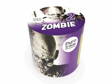 Zombie 2 - 9 Schuss Feuerwerksbatterie