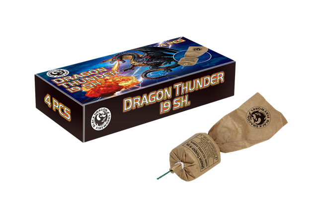 Dragon Thunder 4er Packung - Böllerverbund