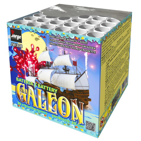 Galeon 36 Schuss Batterie