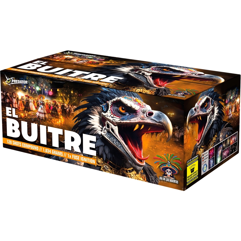El Buitre - Verbundfeuerwerk mit 128 Schuss