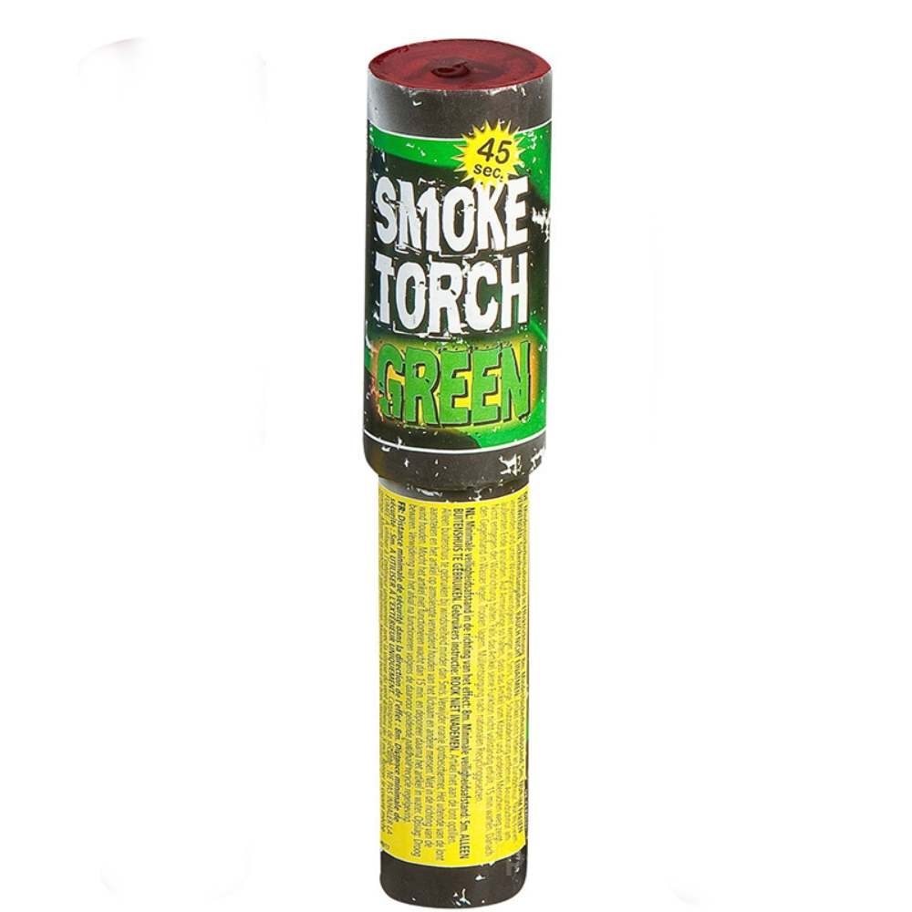 Vulcan Smoke Torch Grün 45 Sekunden Rauchfackel in schwarz-grüner Verpackung