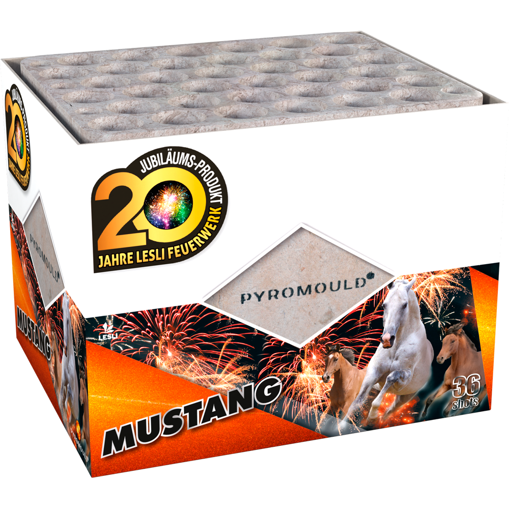 Mustang - 36 Schuss LESLI-JUBILÄUMSBATTERIE