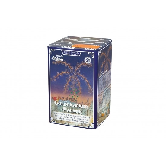 Goldcracker-Palmen - 16 Schuss Batterie