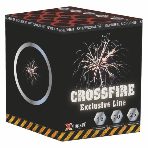 Crossfire 16 Schuss Feuerwerks - Batterie