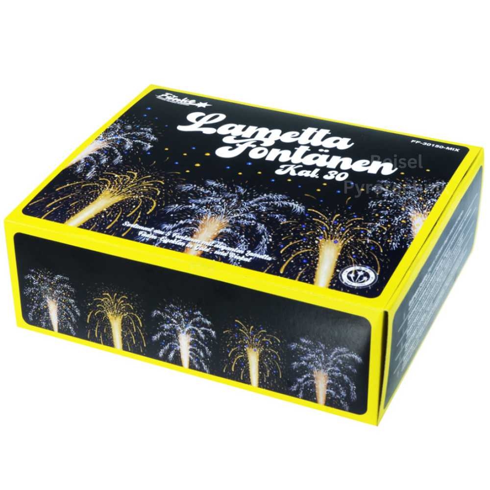 Lametta-Fontänen Kal. 30 - 5er Schachtel