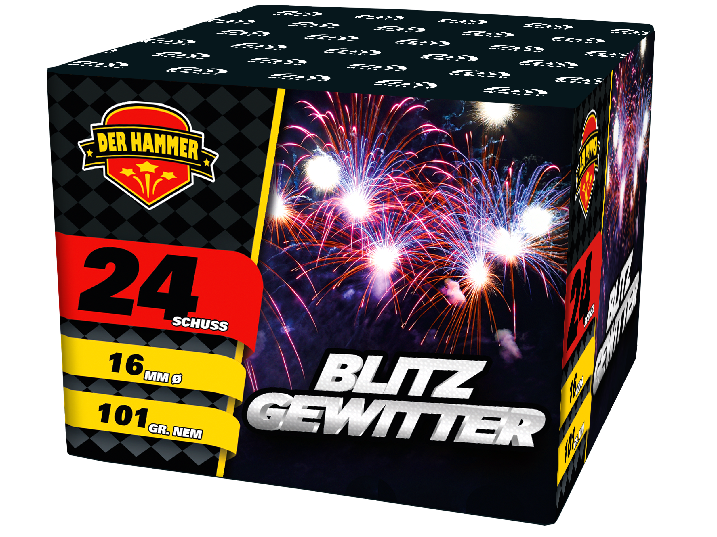 Blitzgewitter  - 24 Schuss Batterie