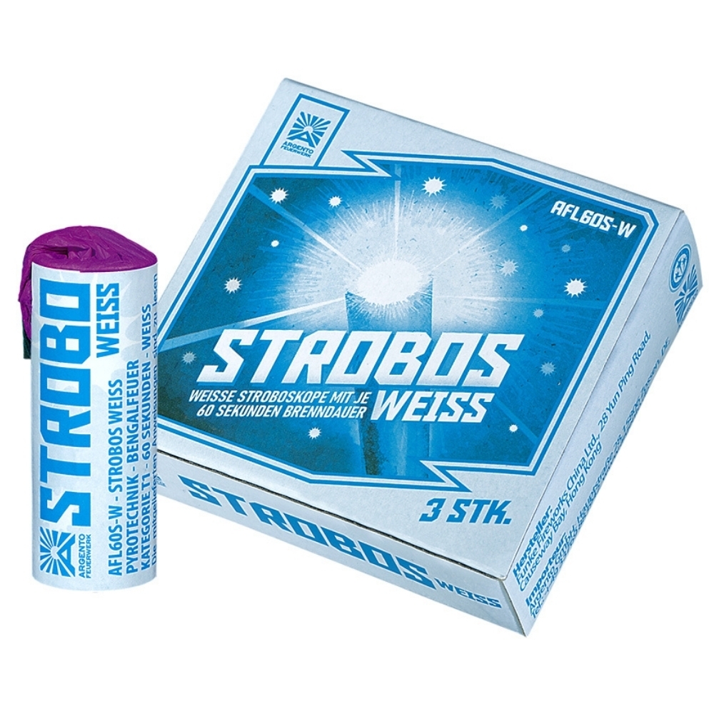 Strobos Weiss - 3er Päckchen Strobes