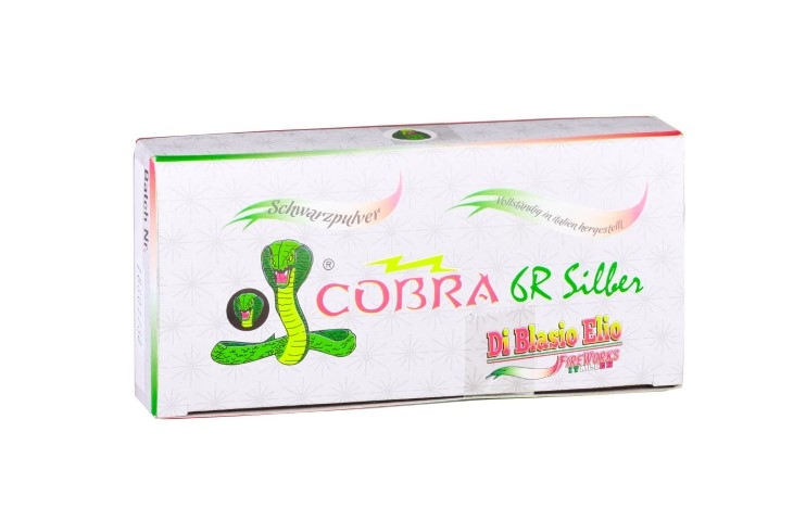 Cobra 6 R silber (Reibkopf) Schwarzpulver-Böller 3er Päckchen
