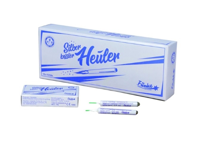 Silberknister Heuler Fontäne 100er Pack Silberknister Heuler Fontäne 100er Pack