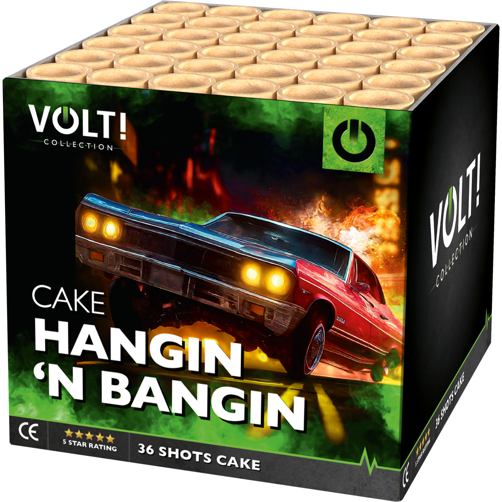 Hangin'n Bangin - 36 Schuss Feuerwerksbatterie