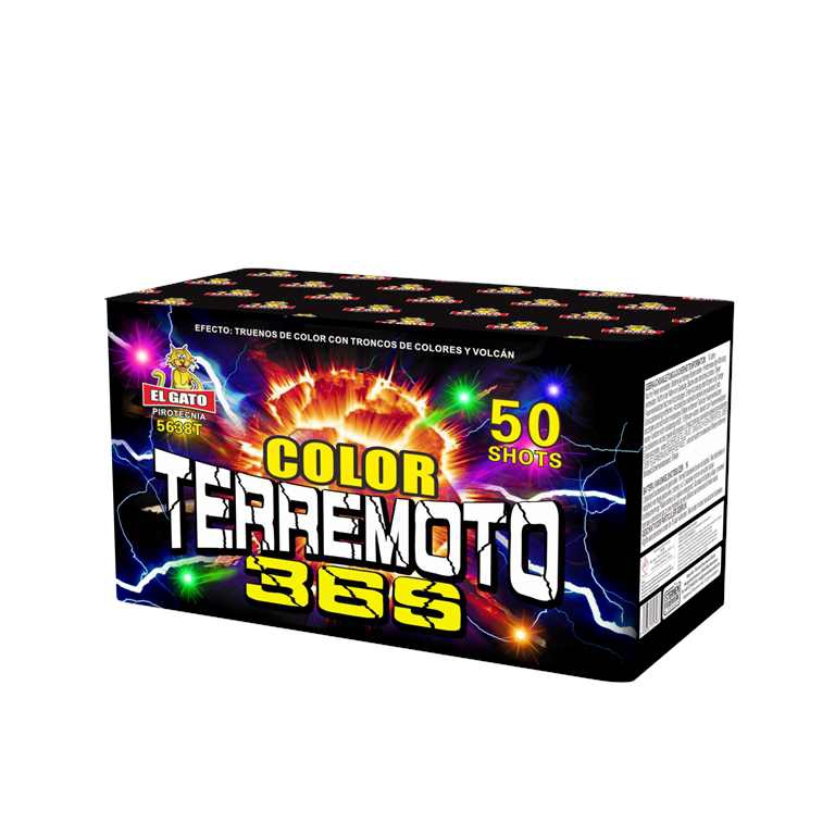 Color Terremoto 36sec -  50 Schuss Batterie -  nur Abholung da 1.3G