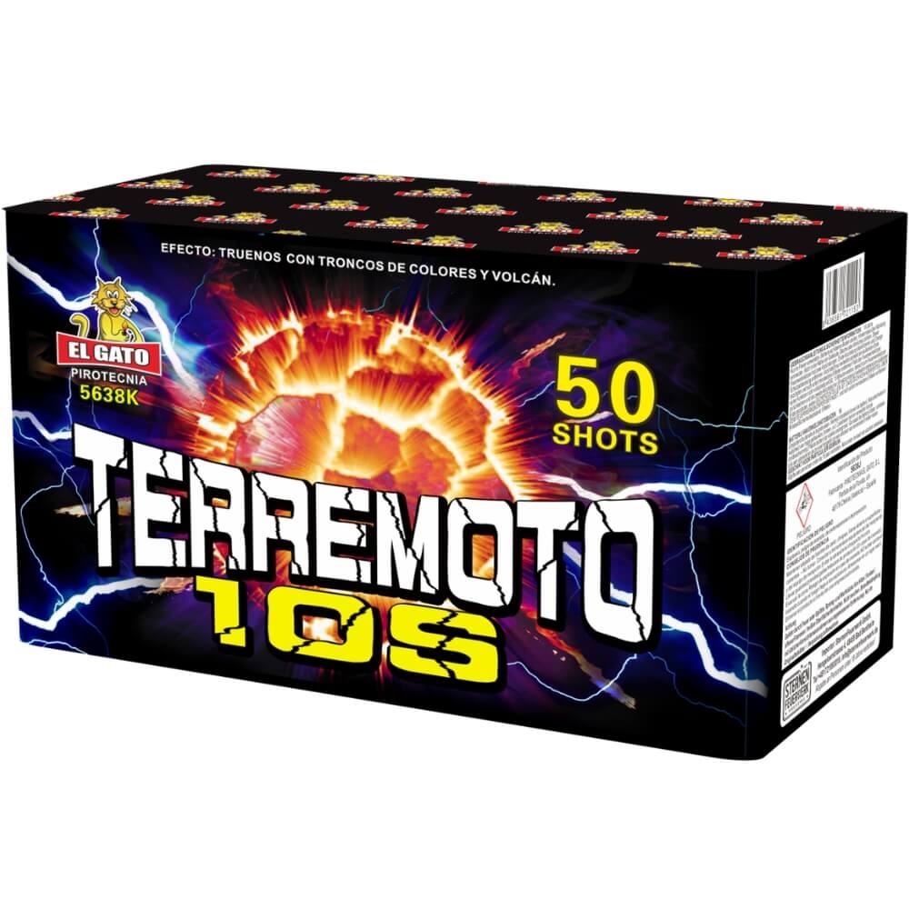 Terremoto 10sec -  50 Schuss Batterie -  nur Abholung da 1.3G