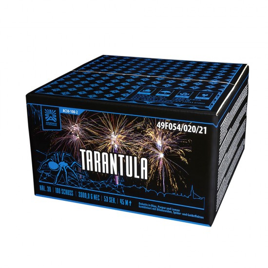 Tarantula 100 Schuss Verbundfeuerwerk - nur Abholung da 1.3G